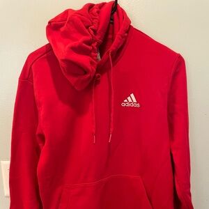 Like New Mens Small Red Adidas Hoodie